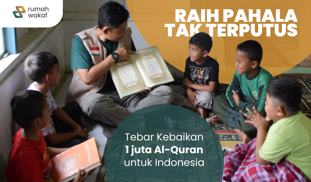 Wakaf Tebar 1 Juta Al Quran