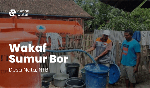 Wakaf Sumur Bor Desa Nata NTB