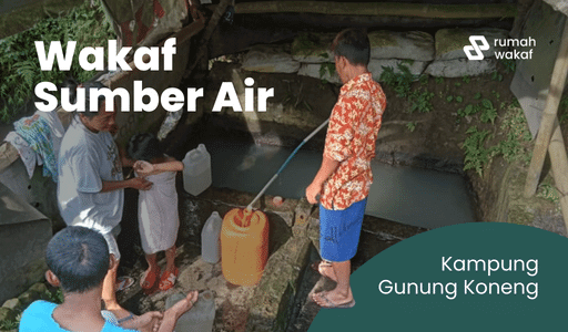 Wakaf Sumber Air Di Kampung Gunung Koneng