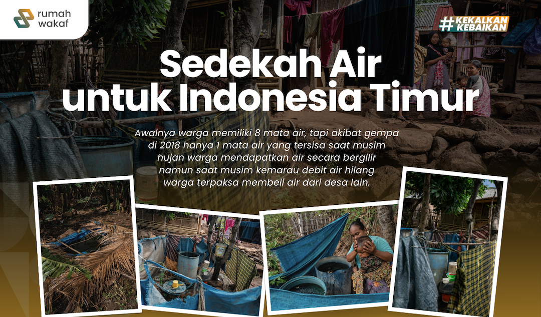 Sedekah Air untuk Indonesia Timur
