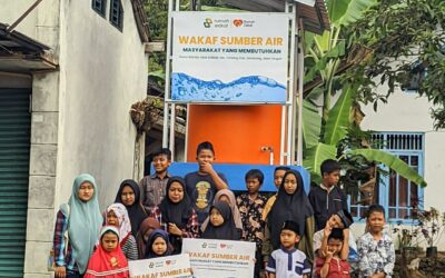 WAKAF SUMBER AIR UNTUK WARGA DESA KALIBEJI, KECAMATAN TUNTANG, KABUPATEN SEMARANG SELESAI 100 %