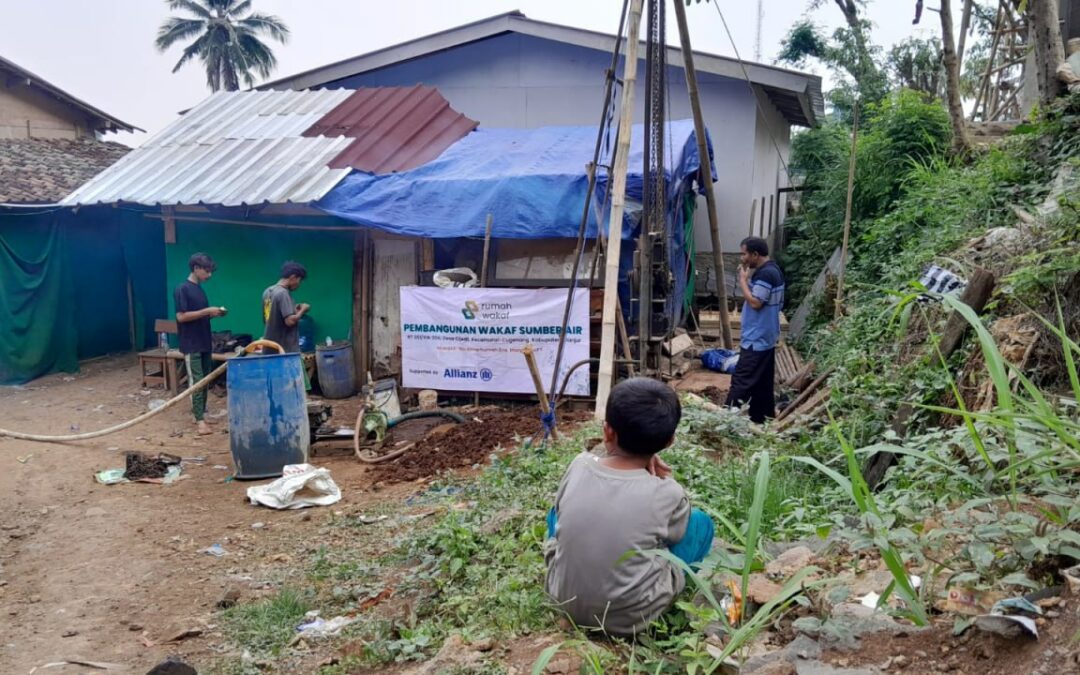 WAKAF SUMBER AIR BAGI WARGA KAMPUNG CICADAS, DESA CIJEDIL, KECAMATAN CUGENANG, CIANJUR