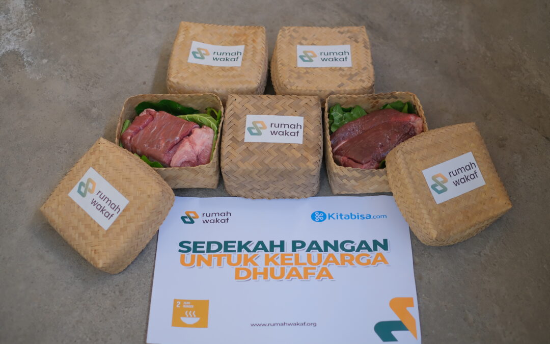 Rumah Wakaf Indonesia Salurkan Sedekah Pangan untuk Keluarga Dhuafa di Desa Ijobalit