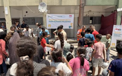 Di Tengah Krisis, Rumah Wakaf Hadirkan Harapan Lewat Makanan Siap Santap untuk Palestina