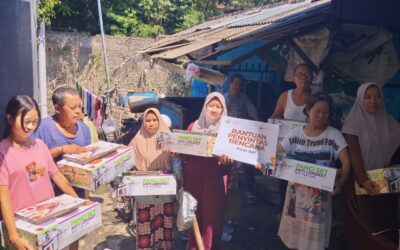 Gerak Cepat Rumah Wakaf Bantu Warga Terdampak Banjir Bandang di Bali